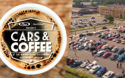 Cars and Coffee at the Auburn Cord Duesenberg Automobile Museum